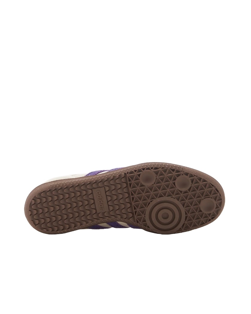 (WMNS) adidas Samba OG 'White Purple Green' ID8349 - 6