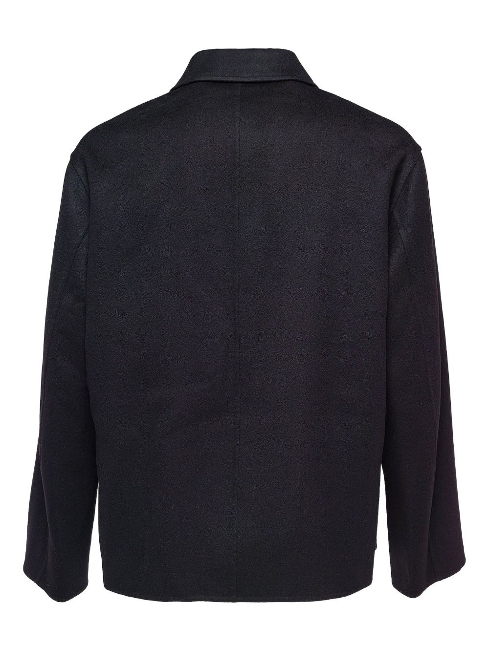 zip-front wool jacket - 2