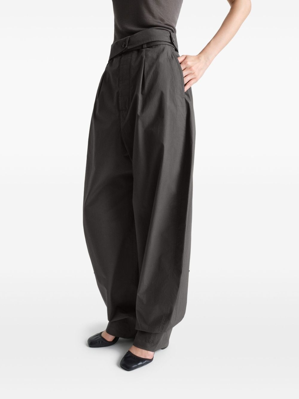 Folded Waistband trousers - 3