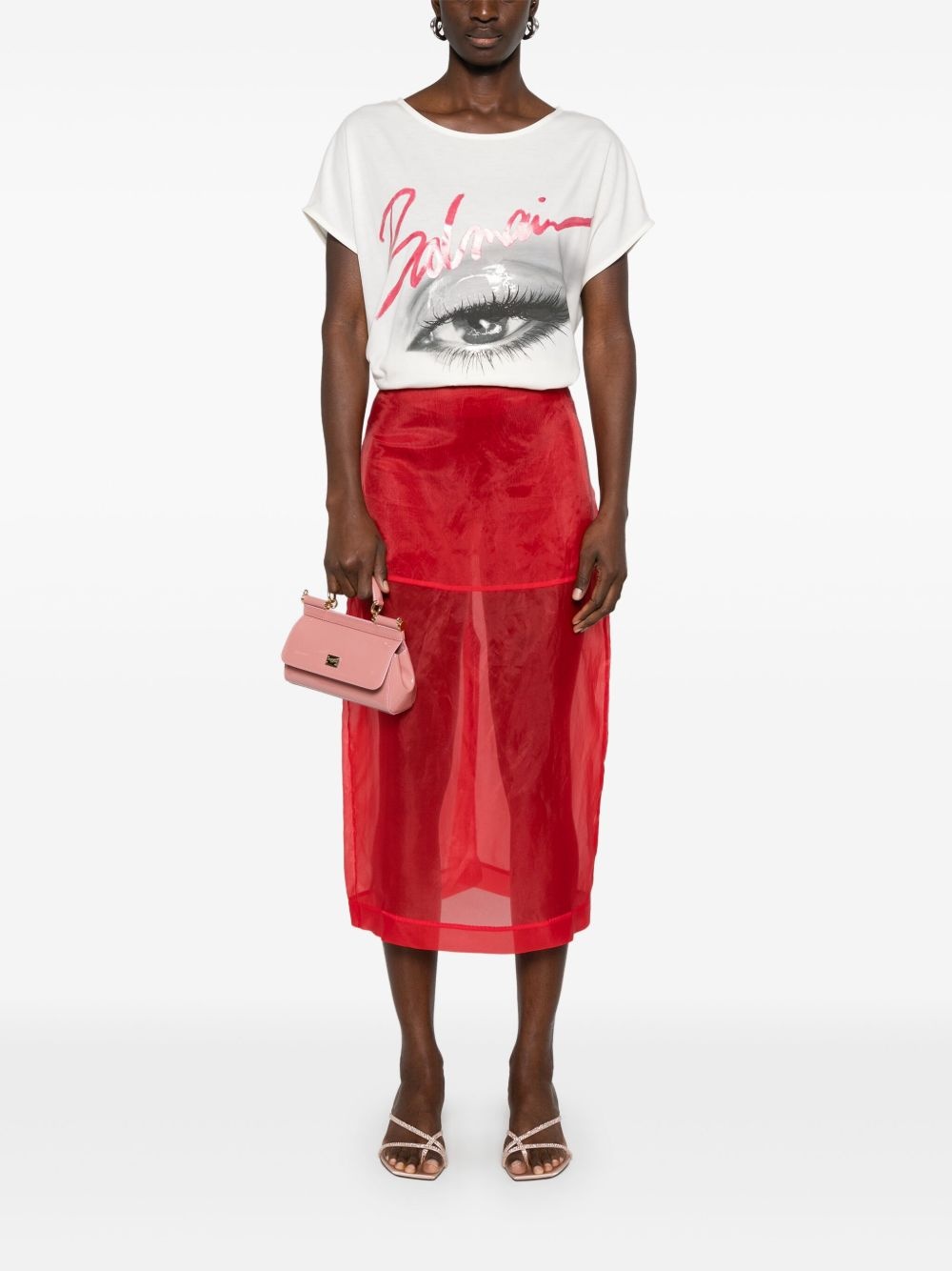 eye-print T-shirt - 2