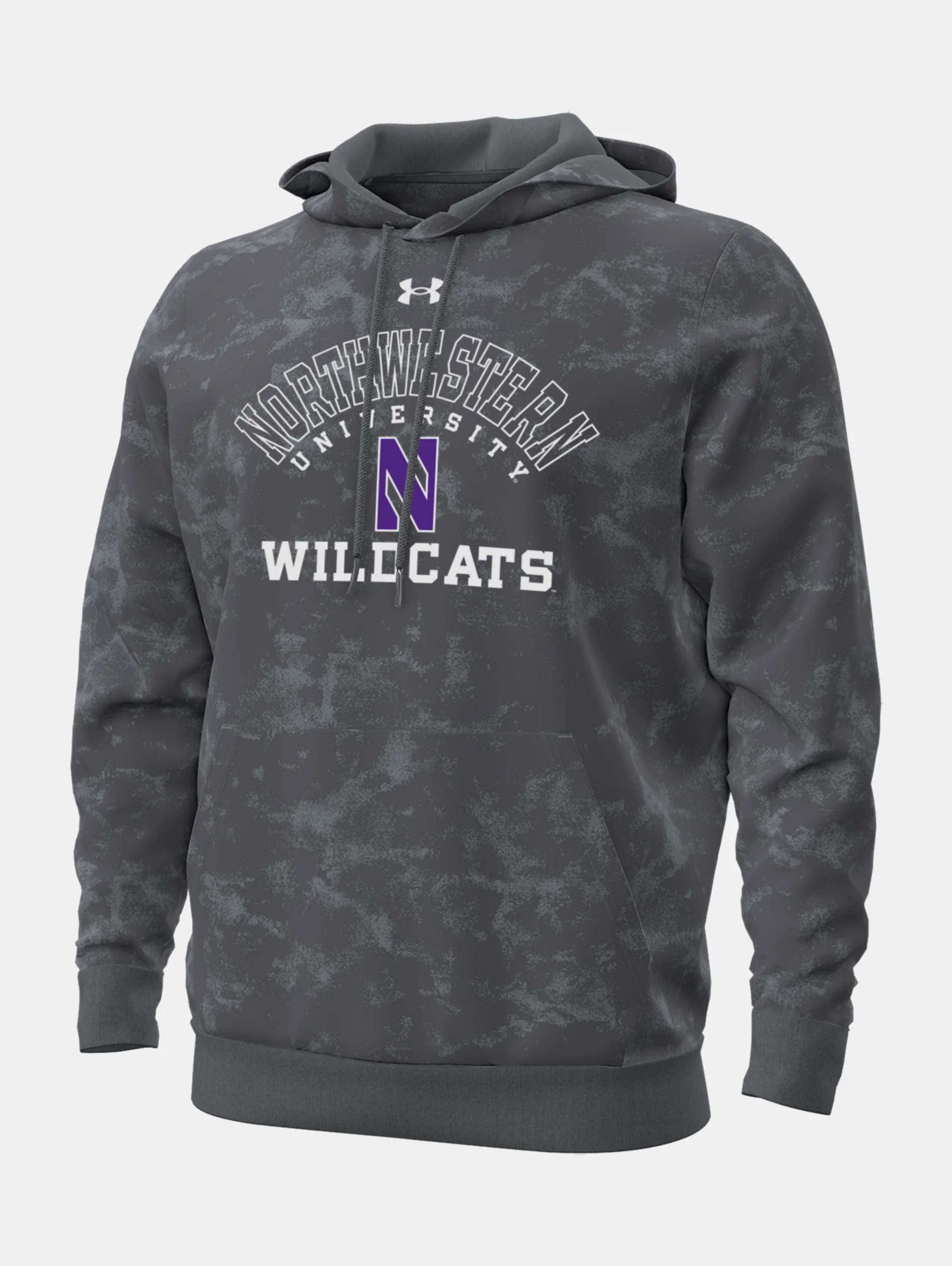 UA Rival Fleece Washed Collegiate - 1