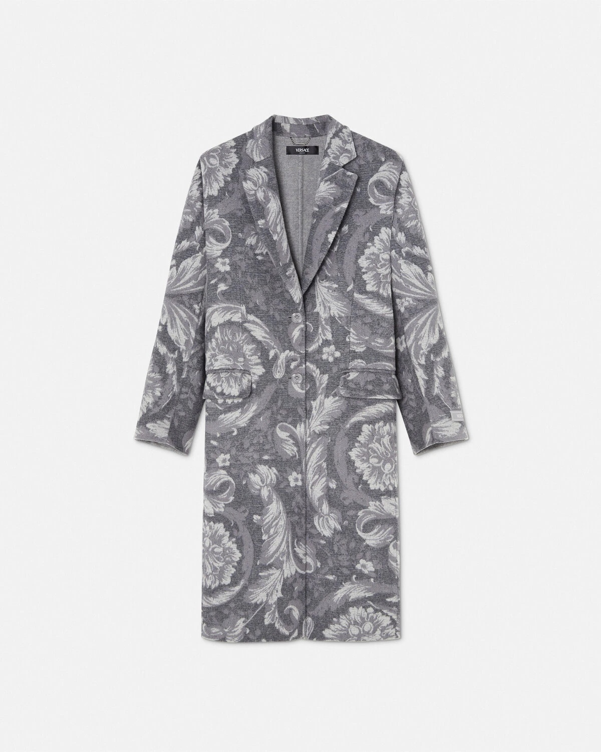 Barocco Cashmere-Blend Overcoat - 1