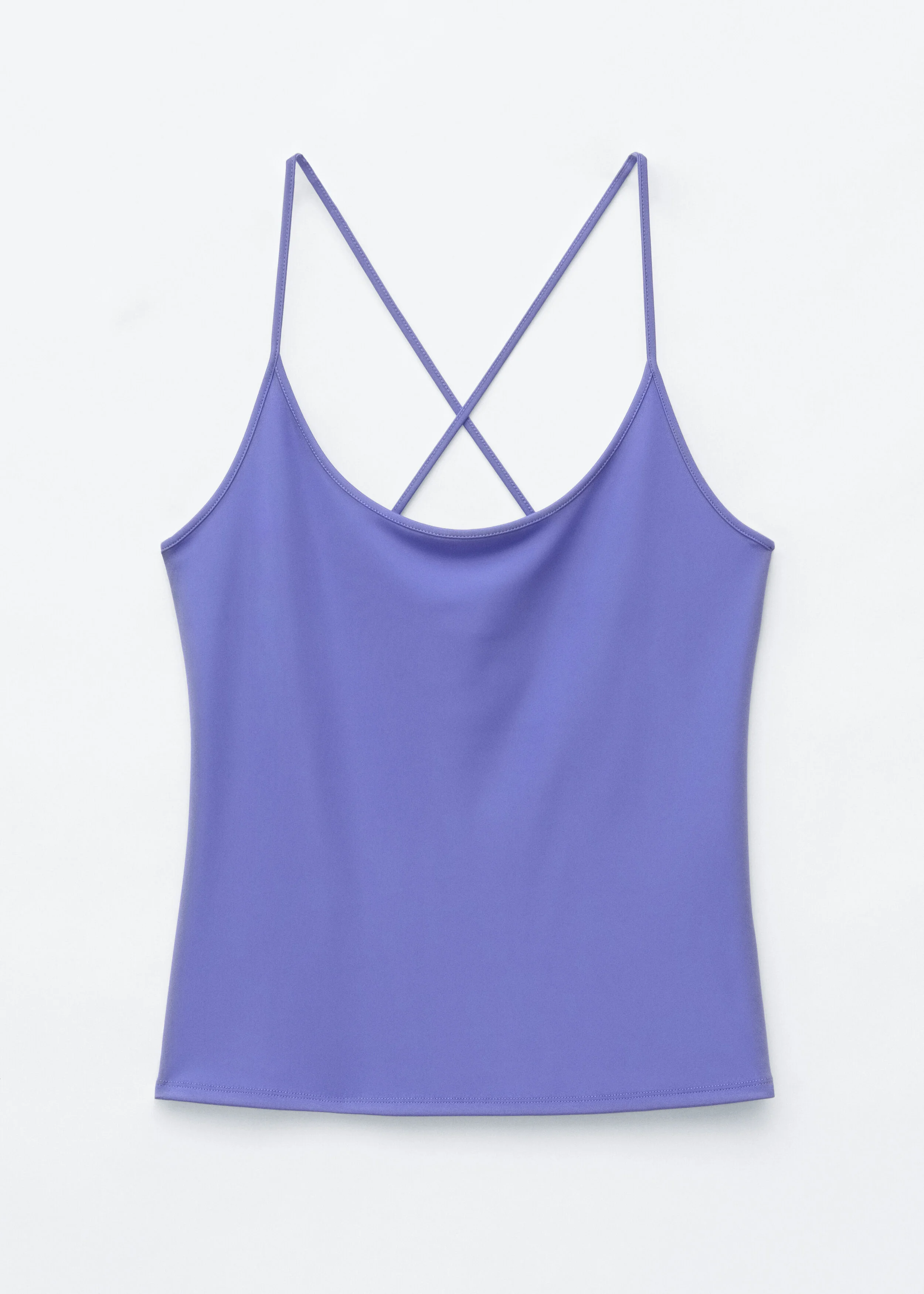 Crossed Back Strap Top - 1