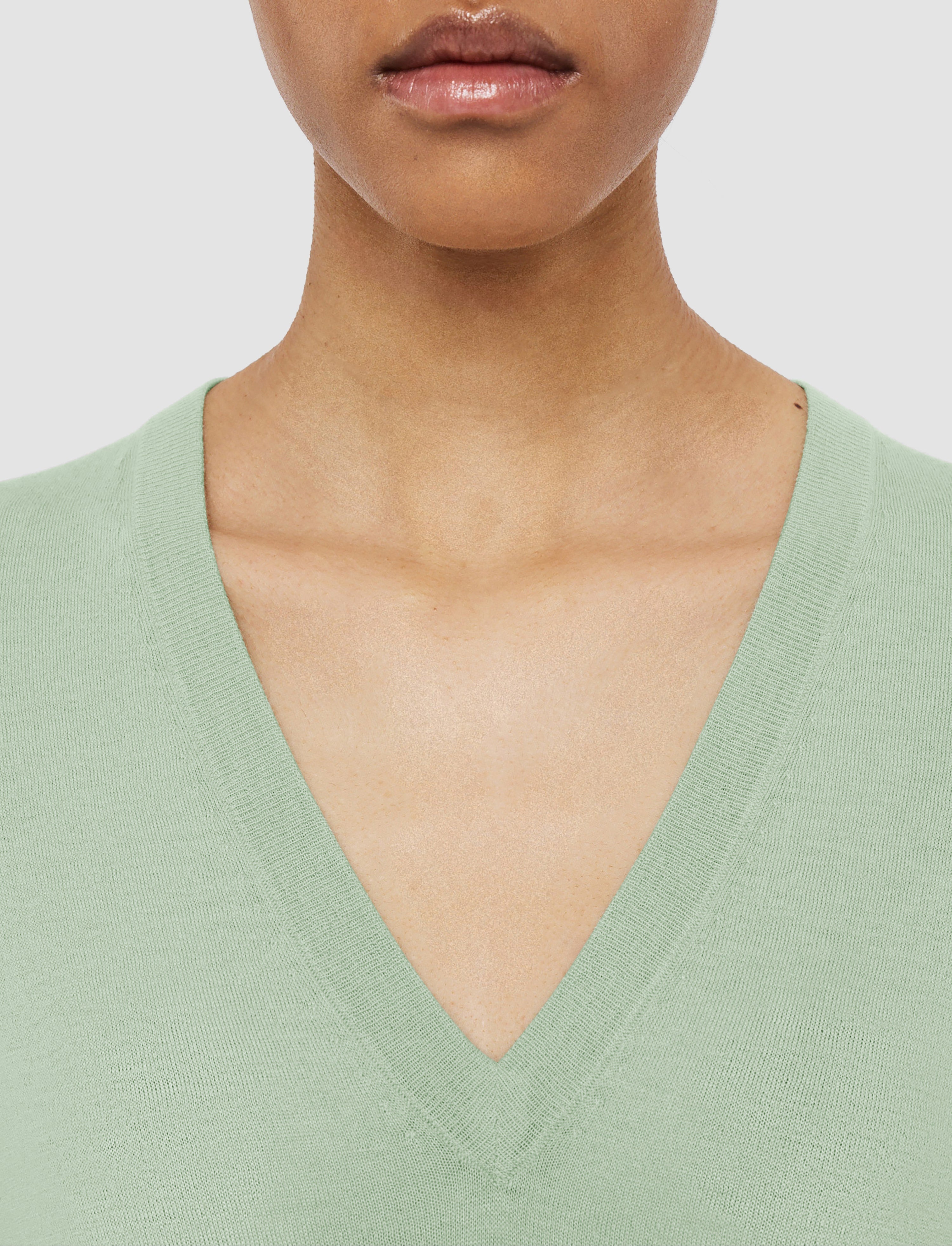 Cashair V Neck Jumper - 5