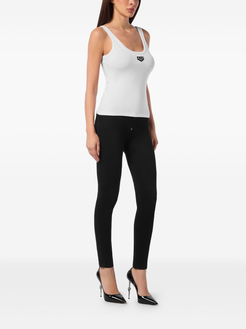 ribbed tank top - 2