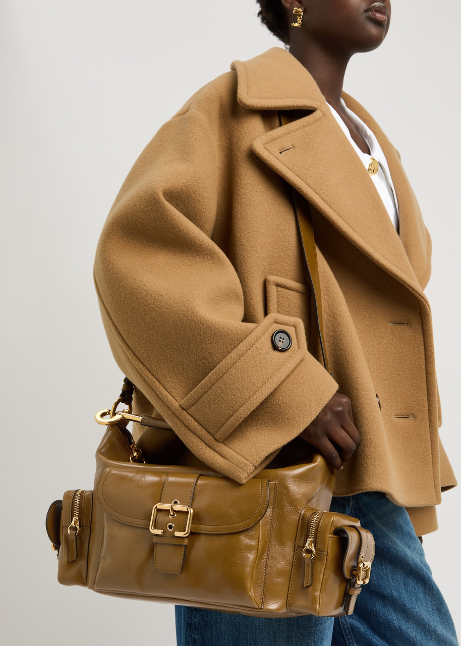 Chloe Large Glossed Leather Camera bag - 6