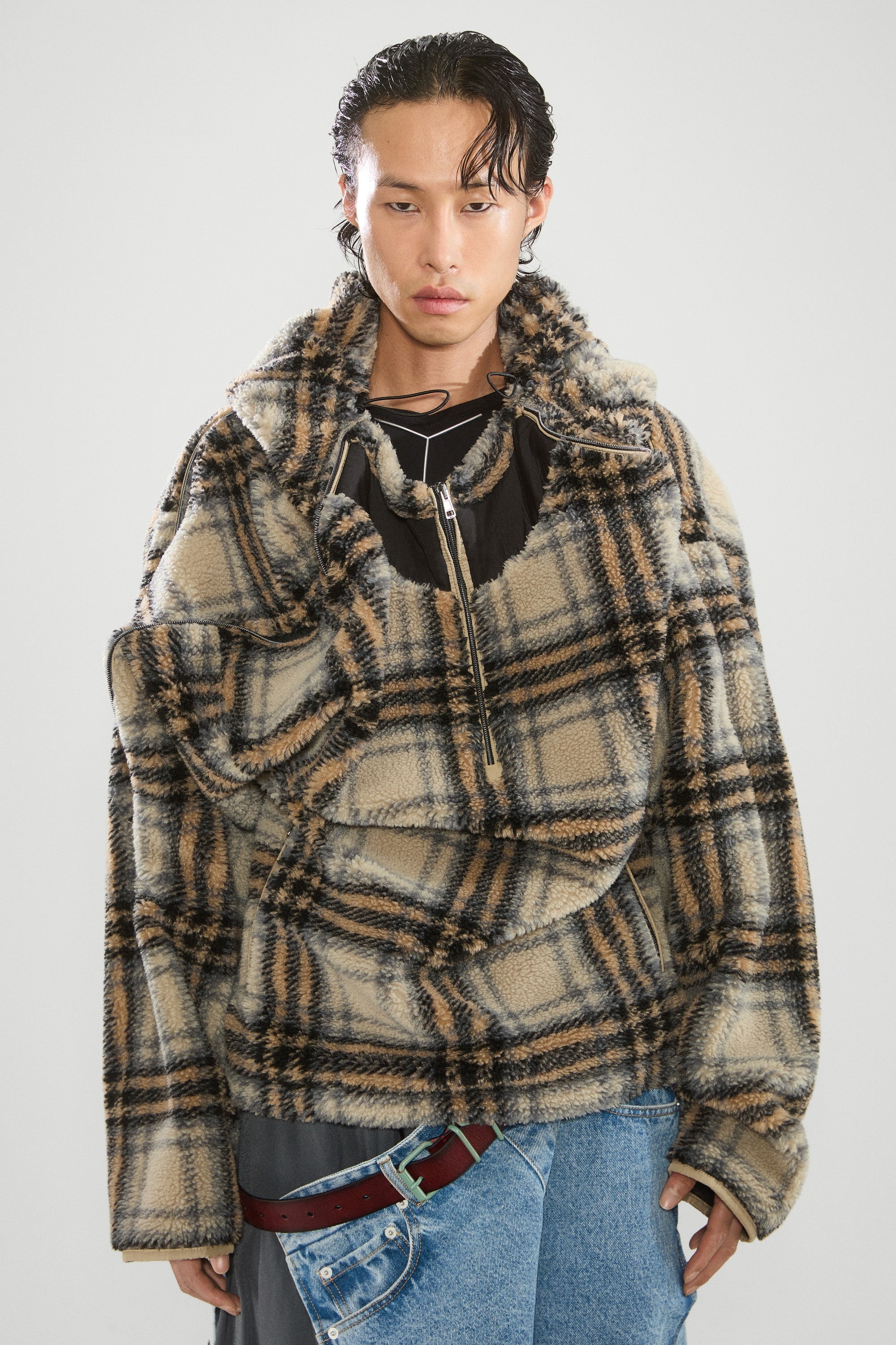 Insert Hood Fleece Pullover - 3