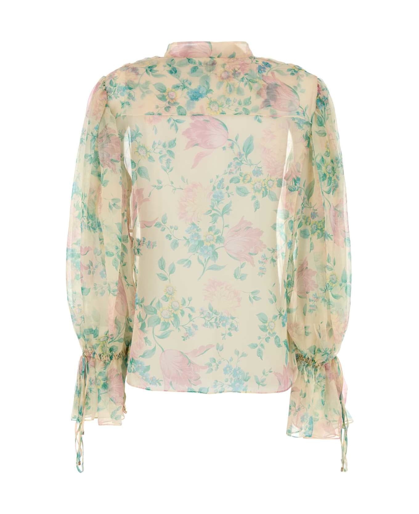 Printed Muslin Blouse - 2