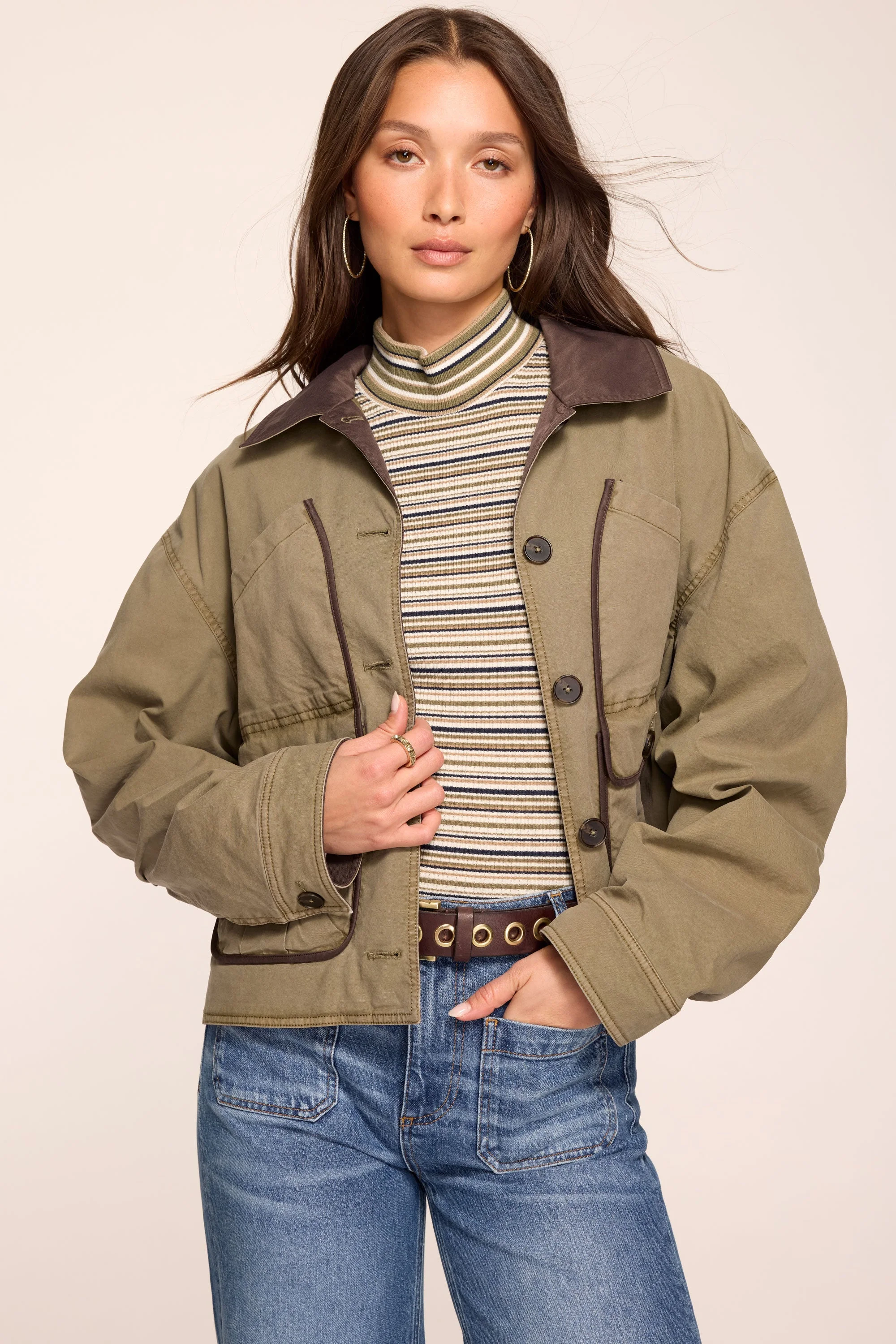 Izzy Canvas Jacket - 1