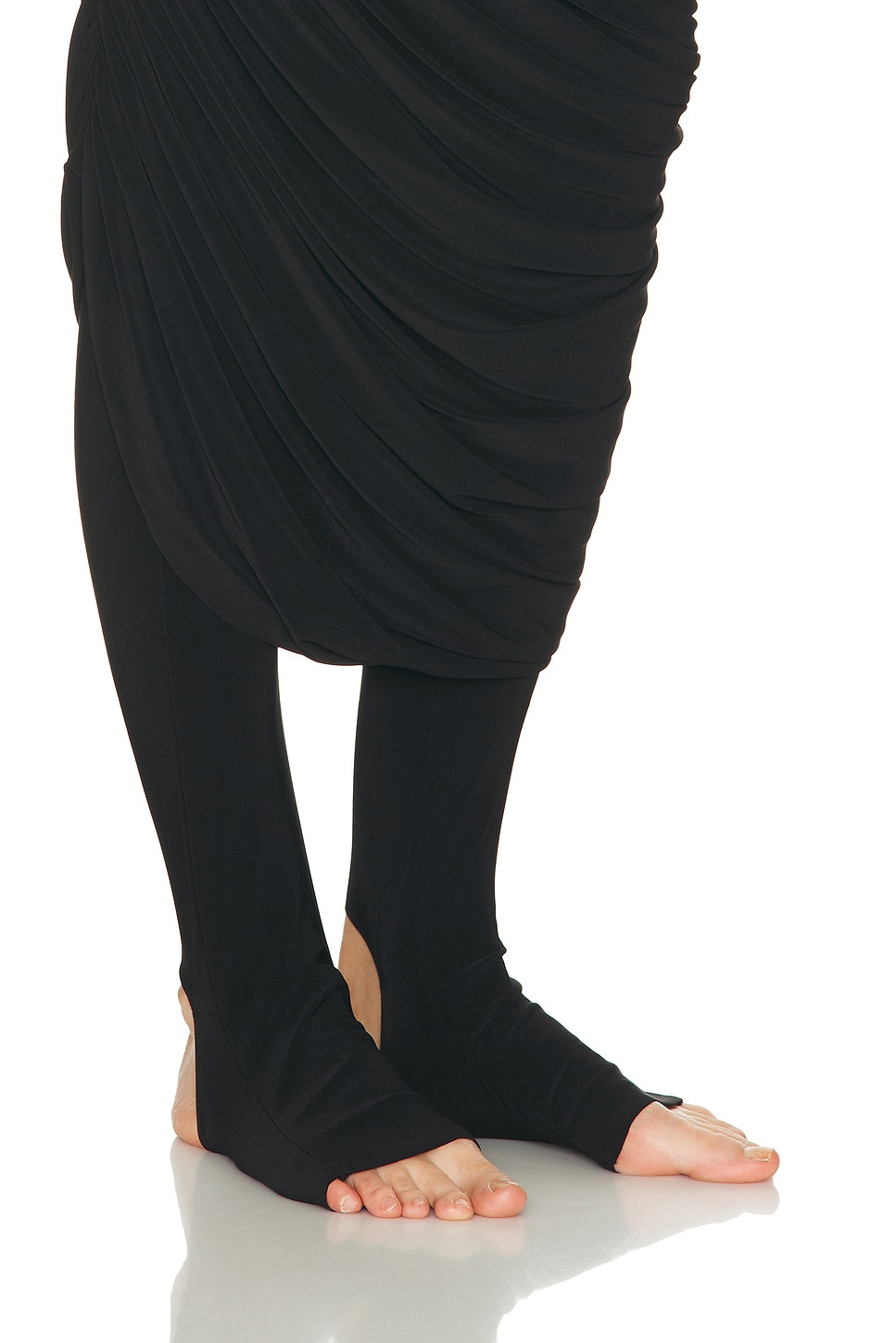 Long Sleeve Turtleneck Strapless Diana Gown - 5