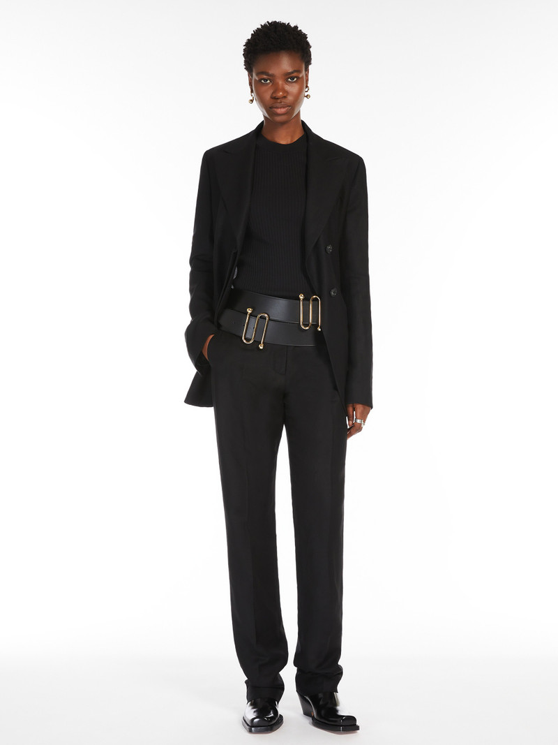 Sportmax TIONE Ribbed cotton tank top outlook