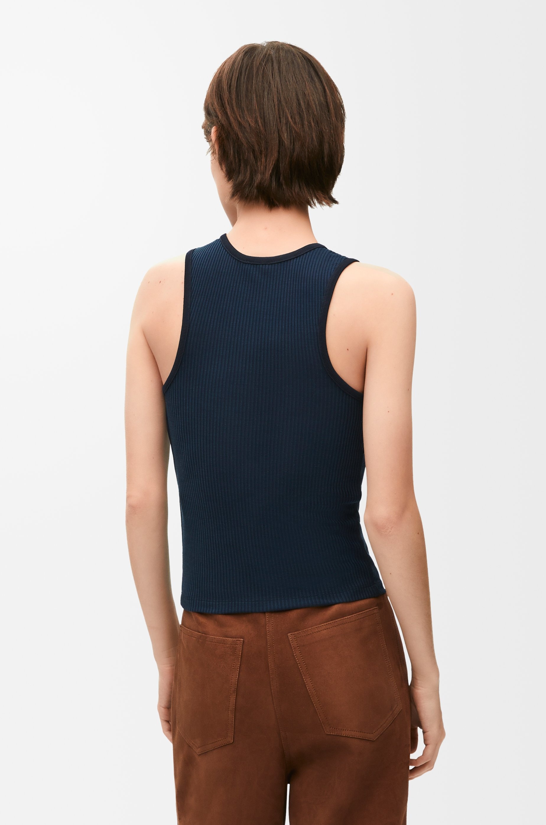 Tank top in silk - 4