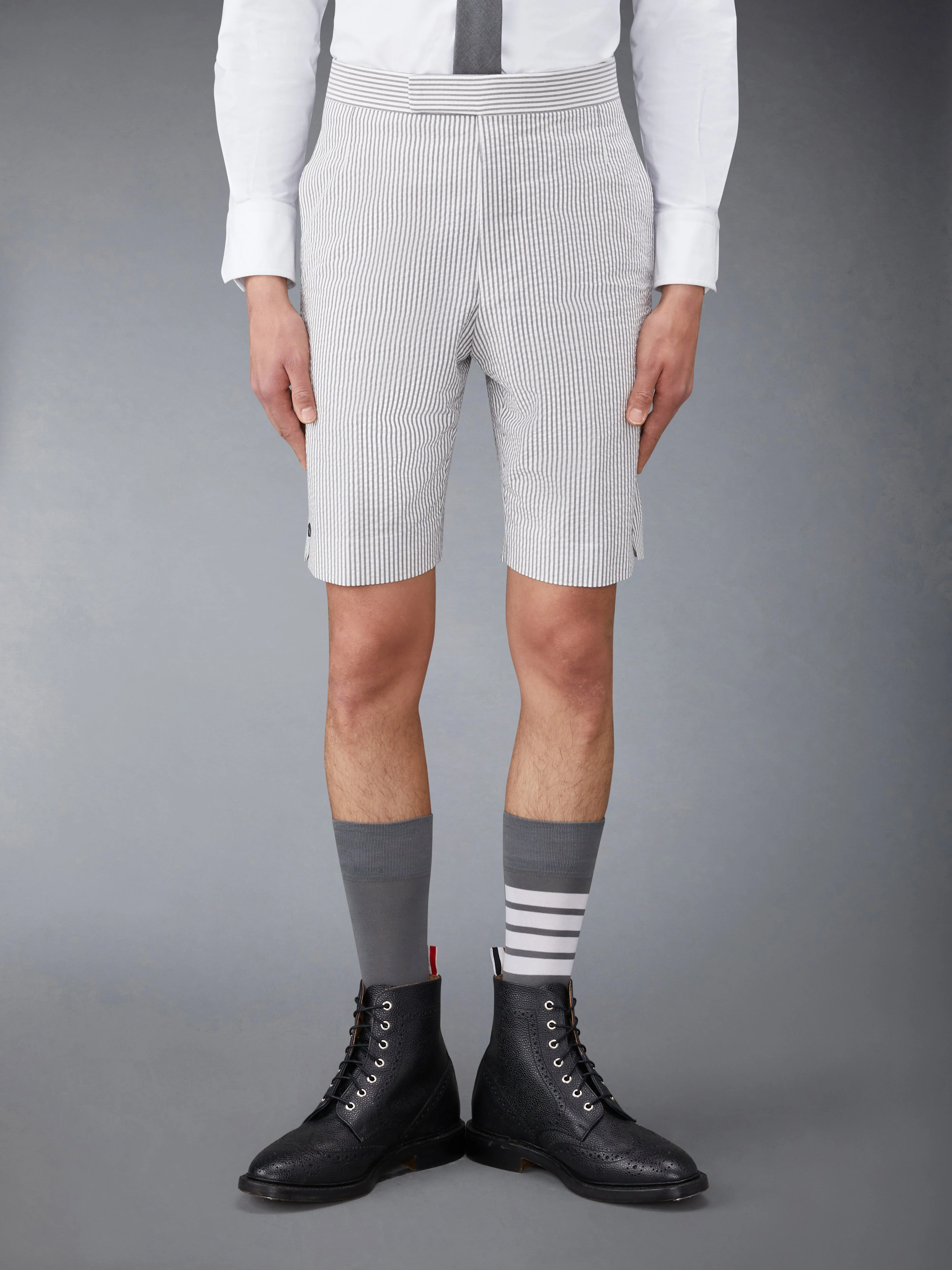 SEERSUCKER CLASSIC BACKSTRAP SHORT - 1