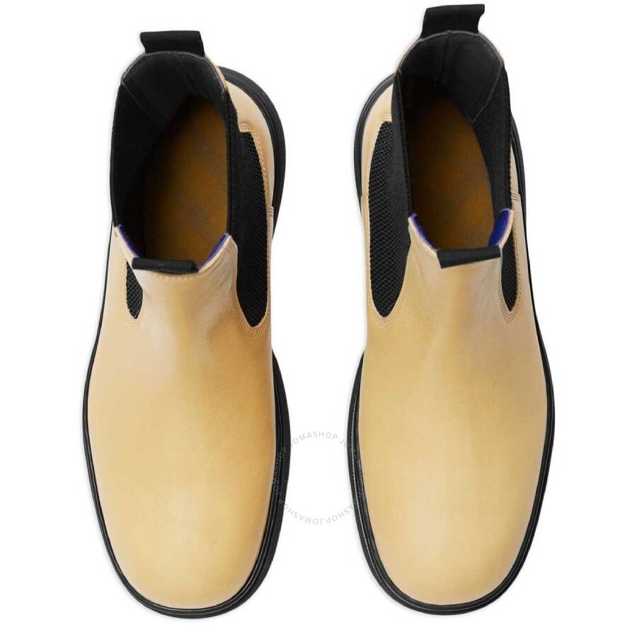 Burberry Creeper Leather Chelsea Boots - 2