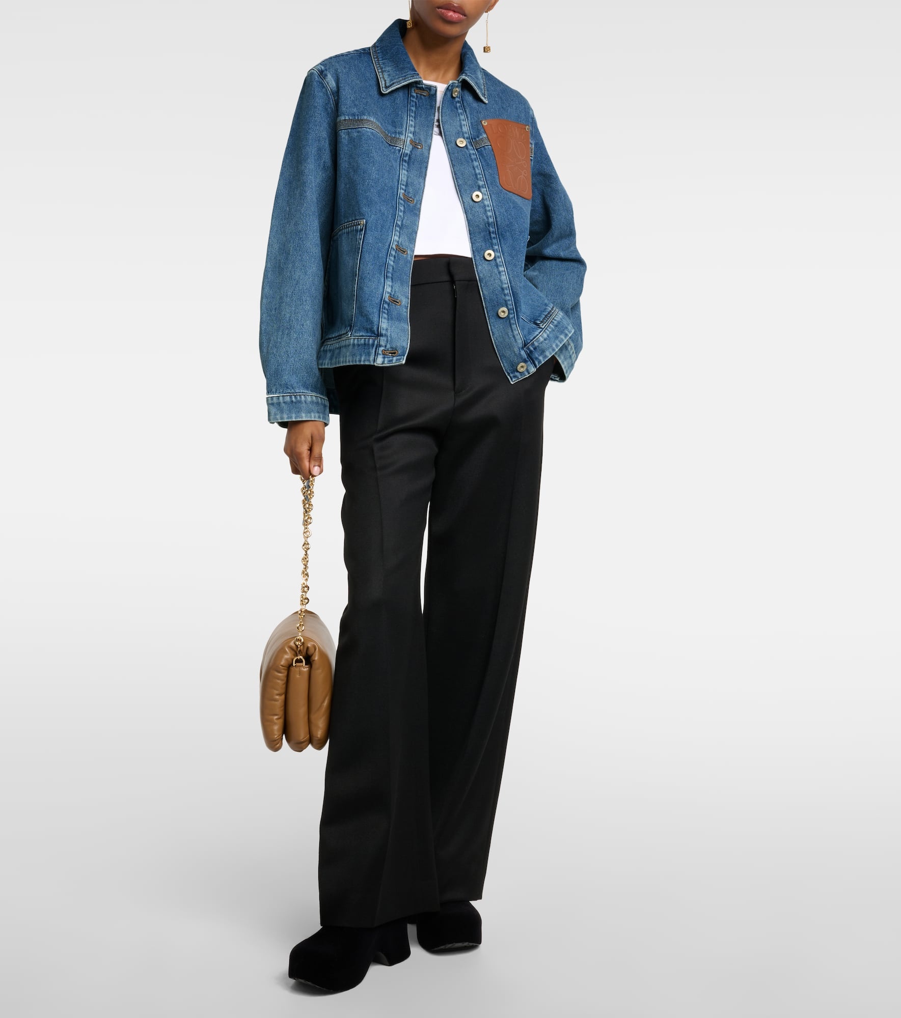 Anagram denim jacket - 2