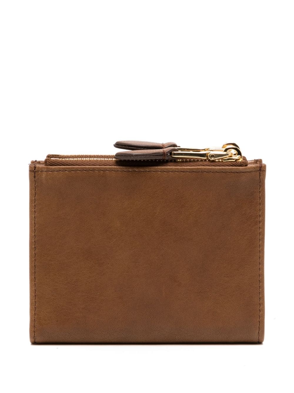 logo-embossed leather wallet - 2