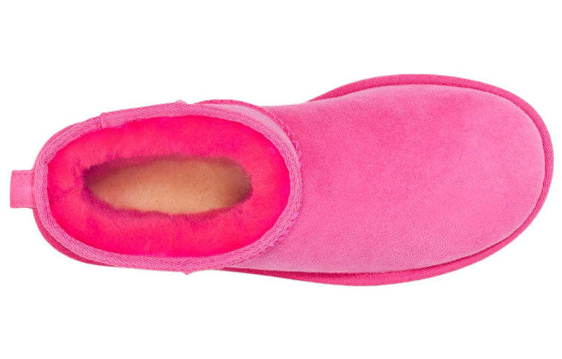 UGG (WMNS) UGG Classic Mini II Boot Snow Boots Pink 1016222-RCR outlook