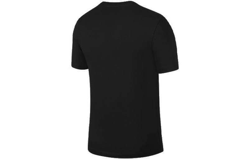 Jordan Air Jordan Logo Alphabet Printing Round Neck Pullover Short Sleeve Black DQ7389-010 outlook