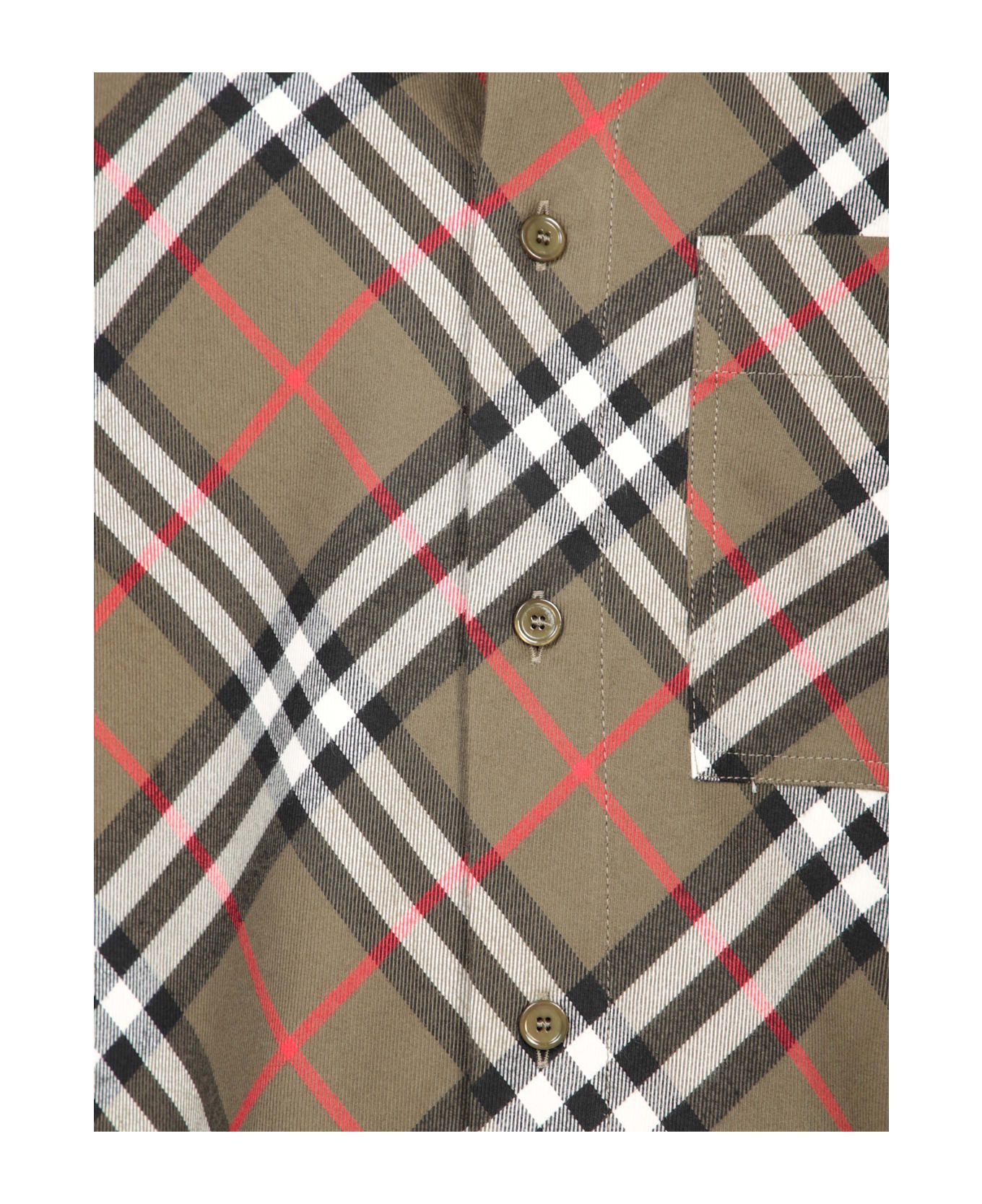 Burberry Embroidered Oxford Shirt | italist | REVERSIBLE