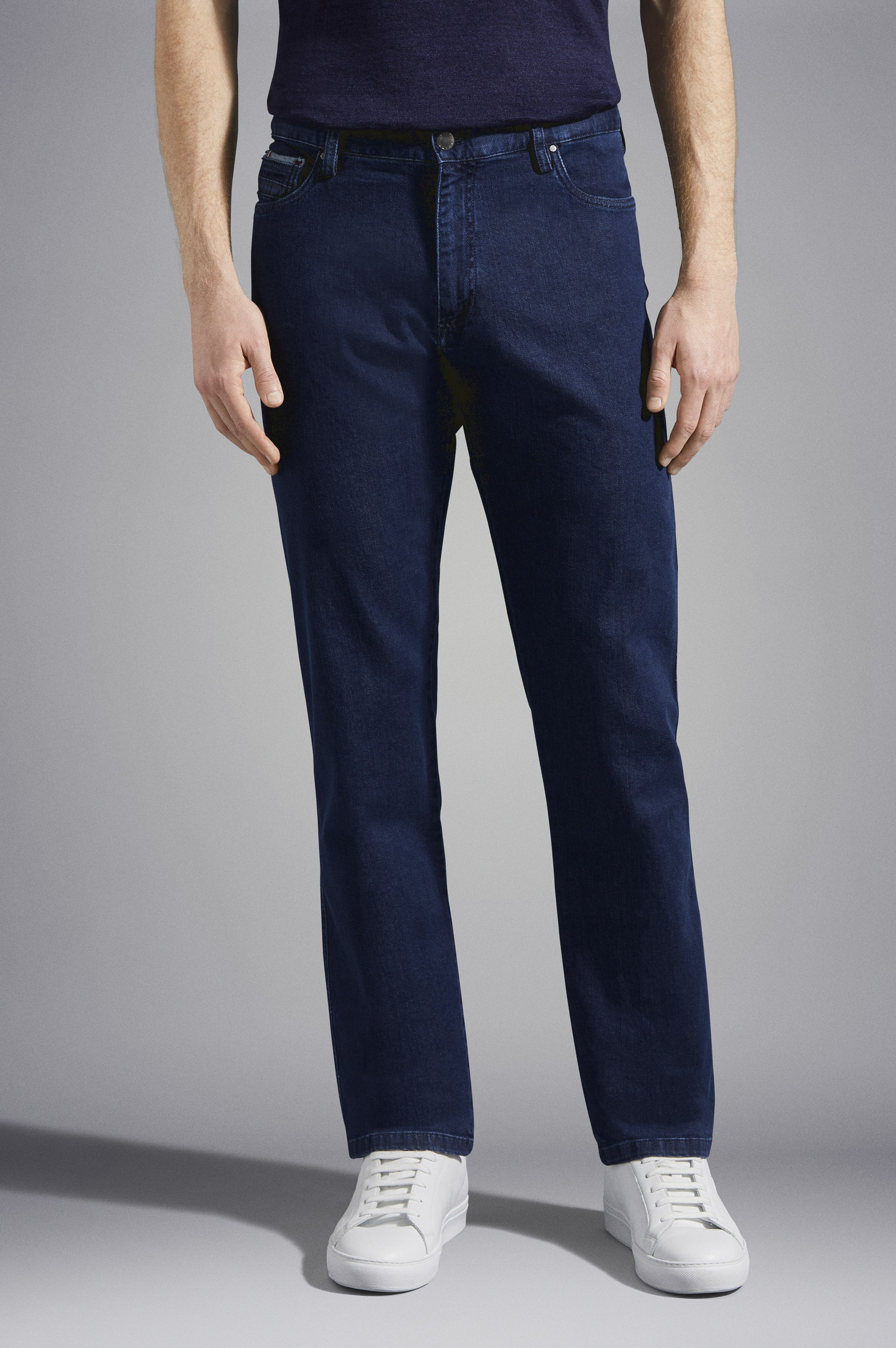 STRETCH COTTON DENIM JEANS - 6