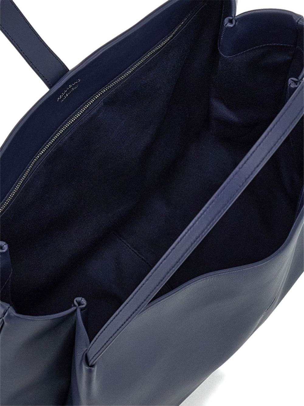 large leather tote bag - 6