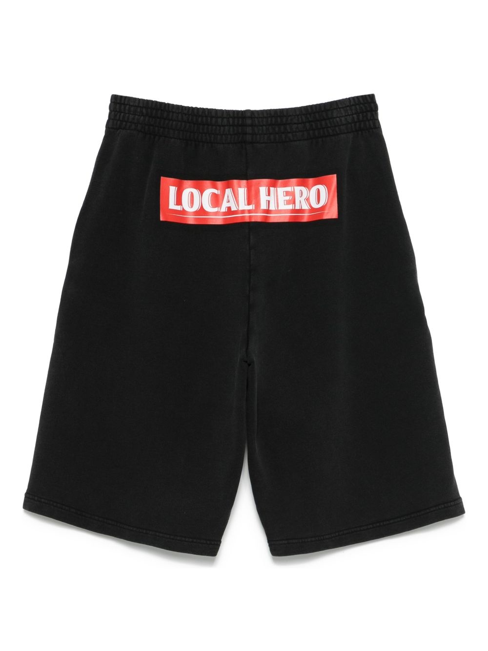 logo-print shorts - 2