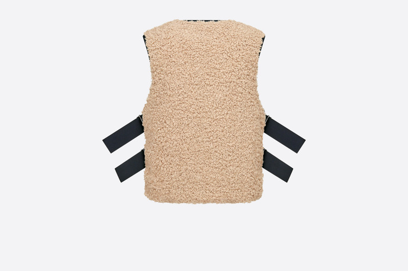 Dior Macrocannage Reversible Sleeveless Vest outlook