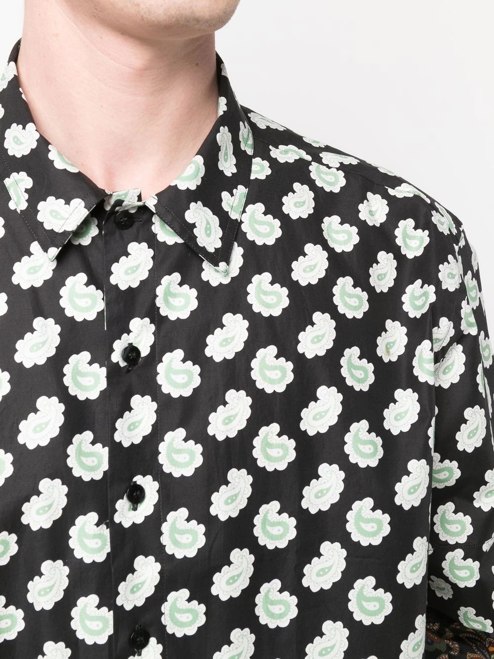 paisley short-sleeve shirt - 5