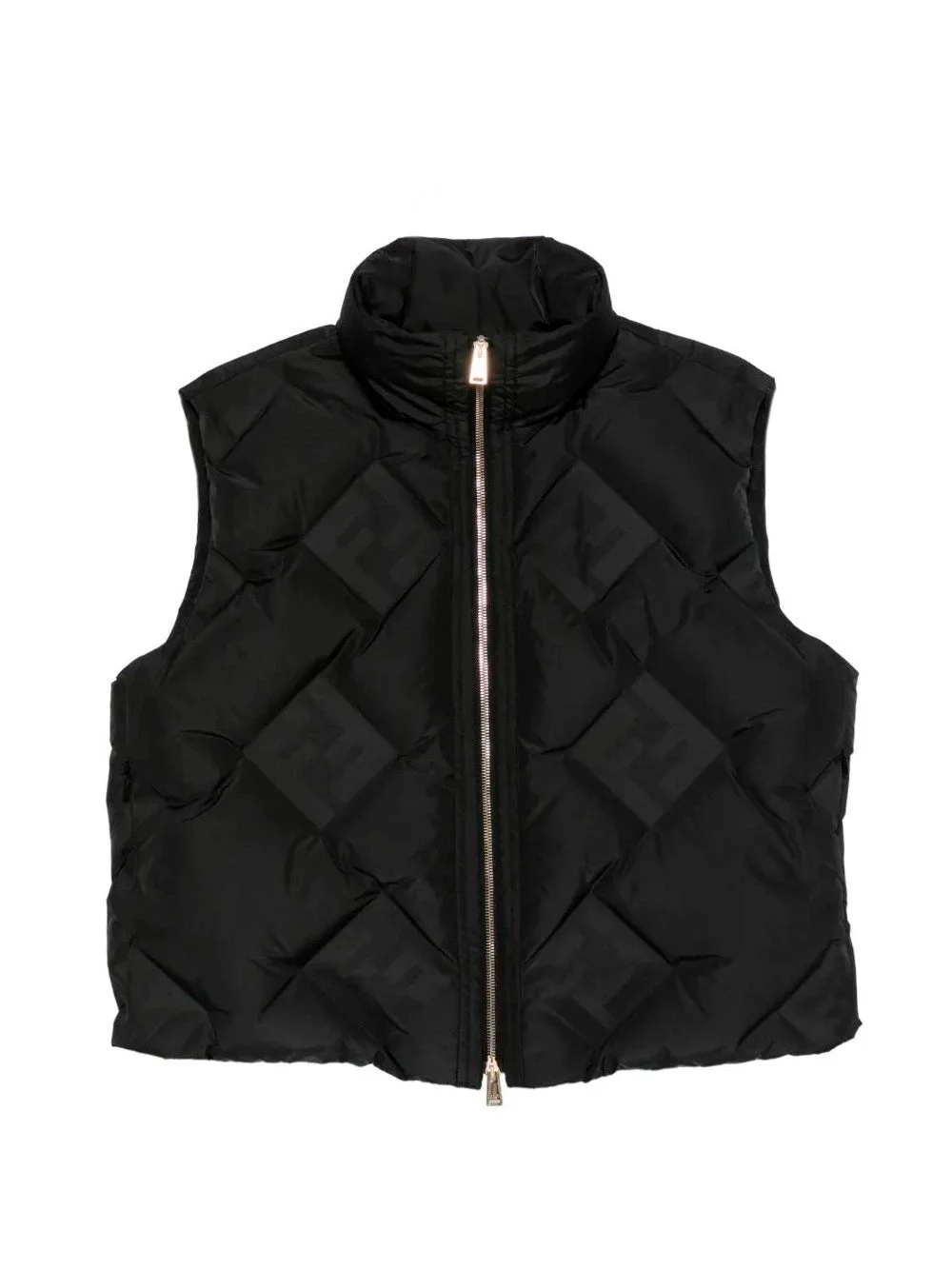 Fendi Women Puffy Jacquard Gilet - 1