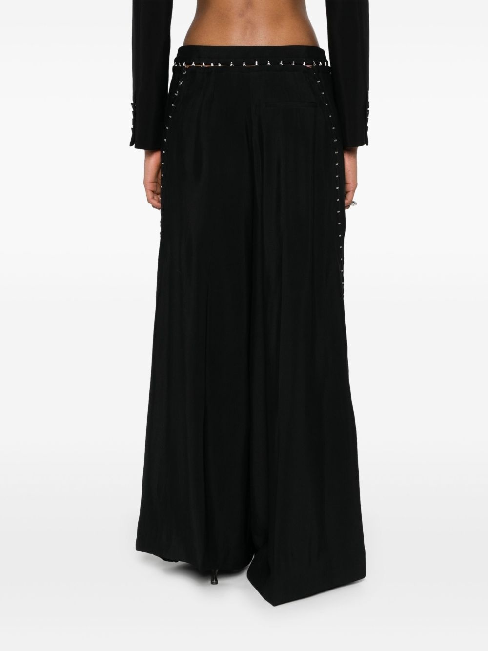 Hook & Eye wide-leg trousers - 4