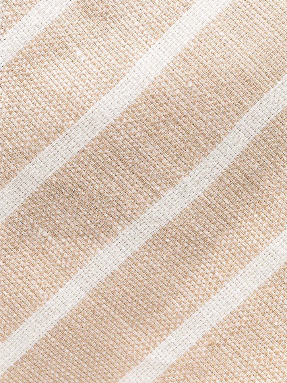 striped-print pointed tie - 2