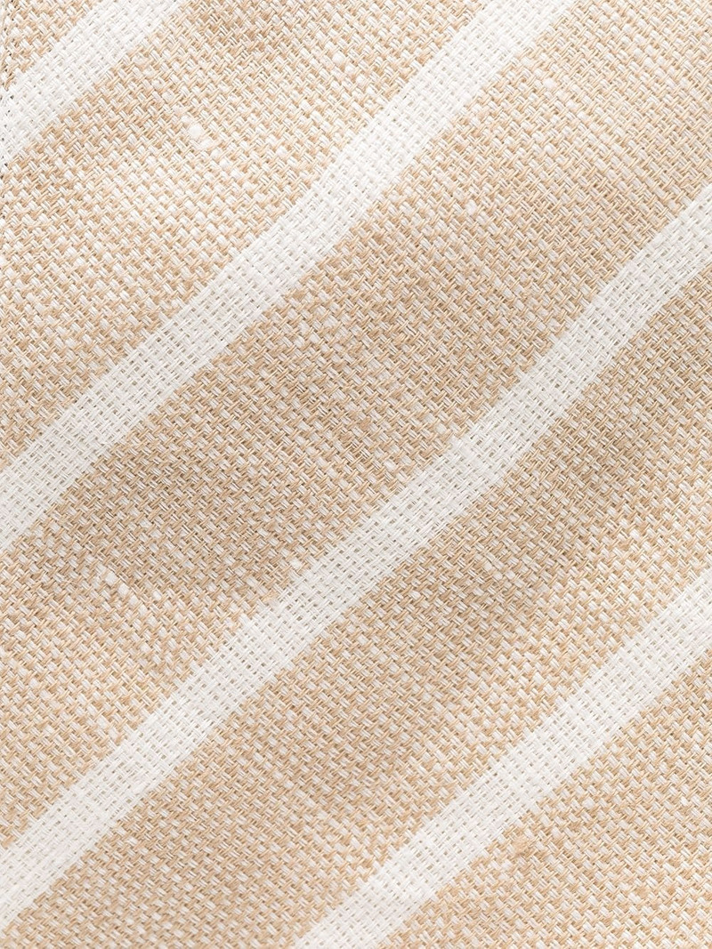 Brunello Cucinelli striped-print pointed tie outlook