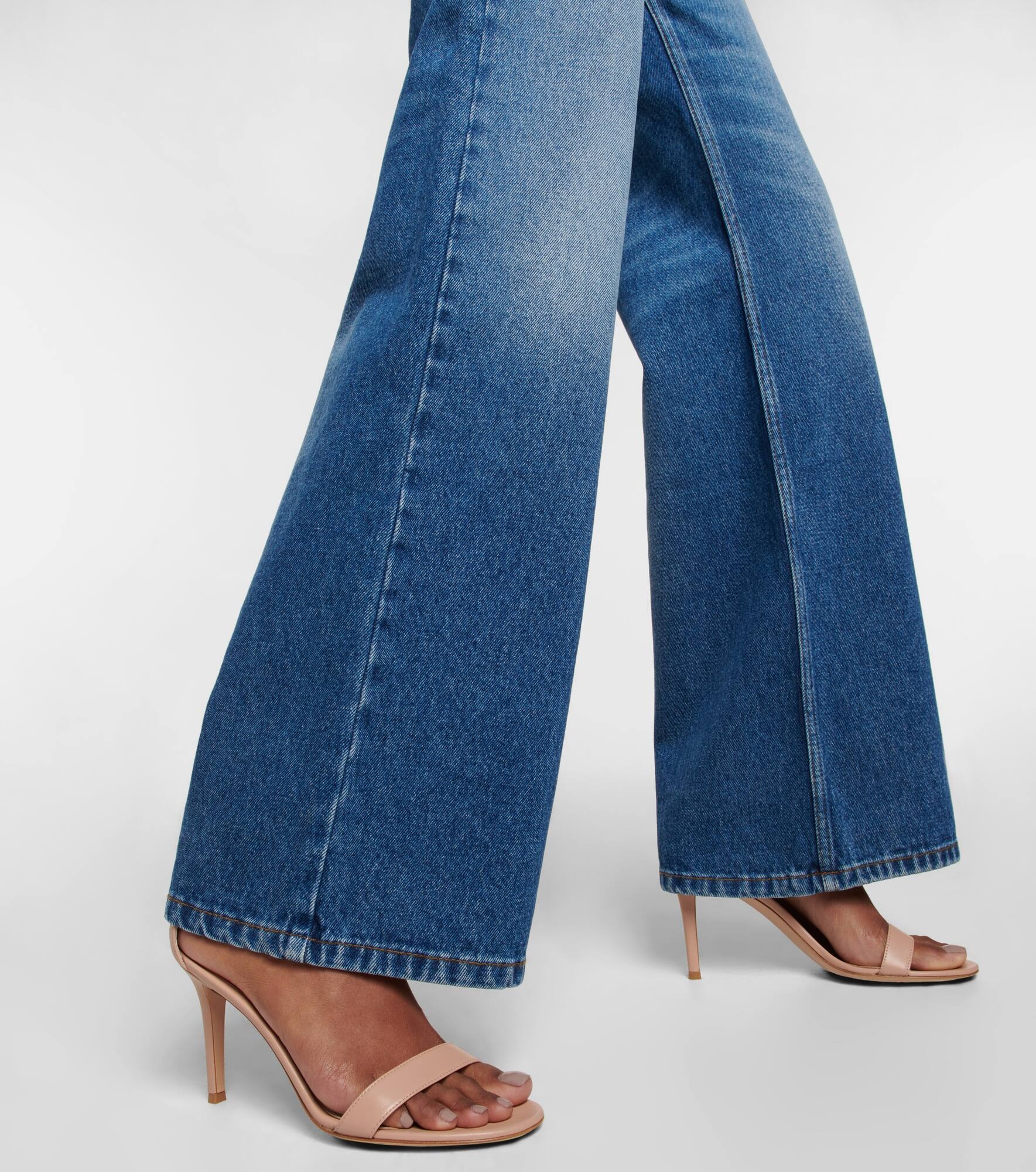 Portofino 85 leather sandals - 4