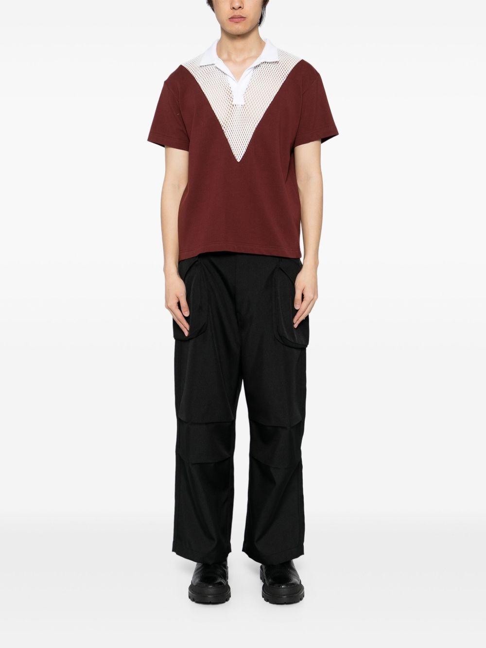 V Hybrid polo shirt - 2