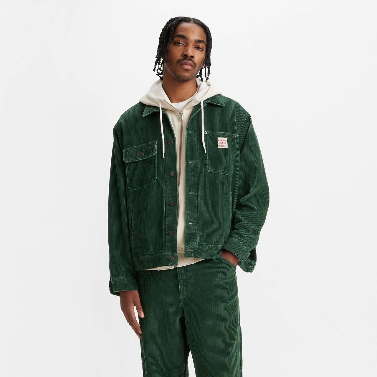 CORDUROY SUNRISE TRUCKER JACKET - 2