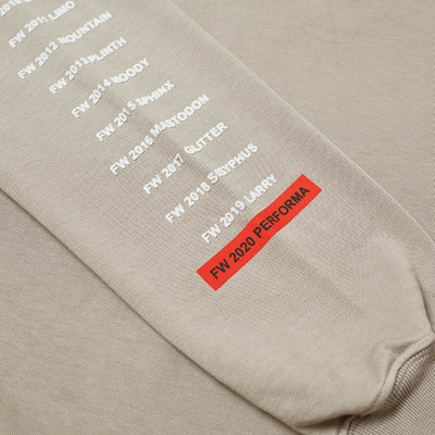 Rick Owens Rick Owens DRKSHDW Printed Arms Crew Sweat outlook