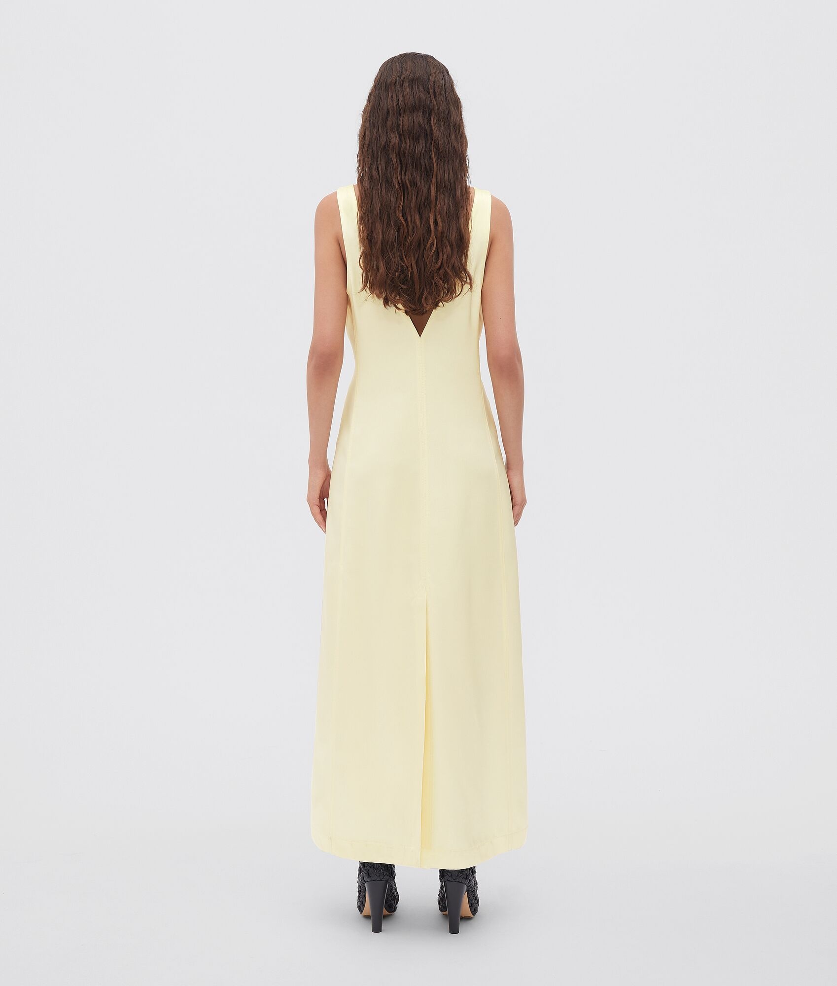 washed silk dress - 3