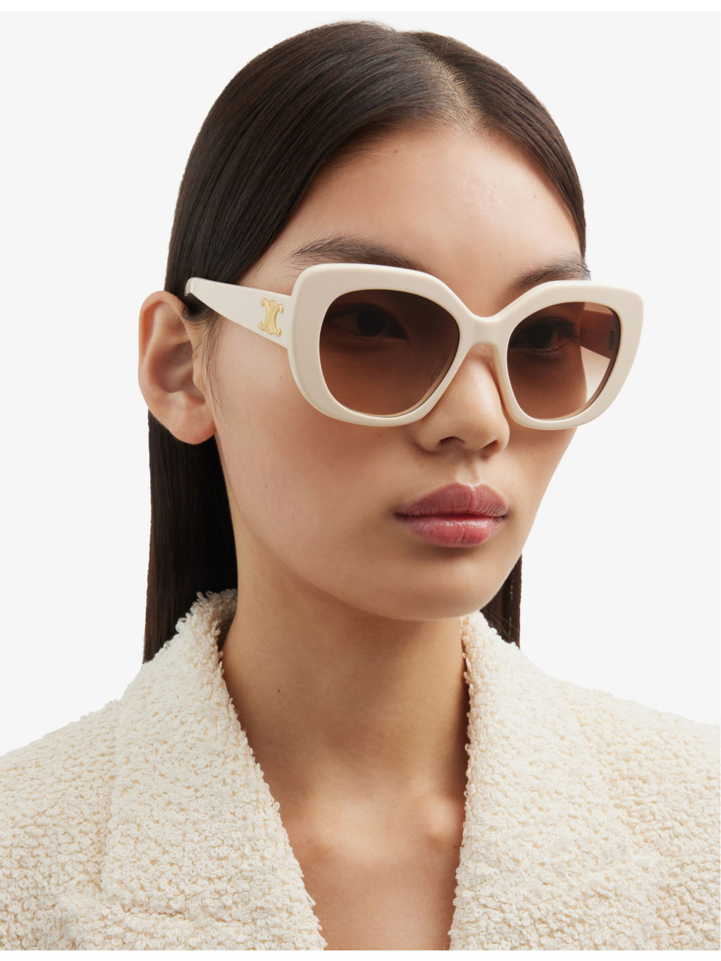 CL000366 CL40226U butterfly-frame acetate sunglasses - 2
