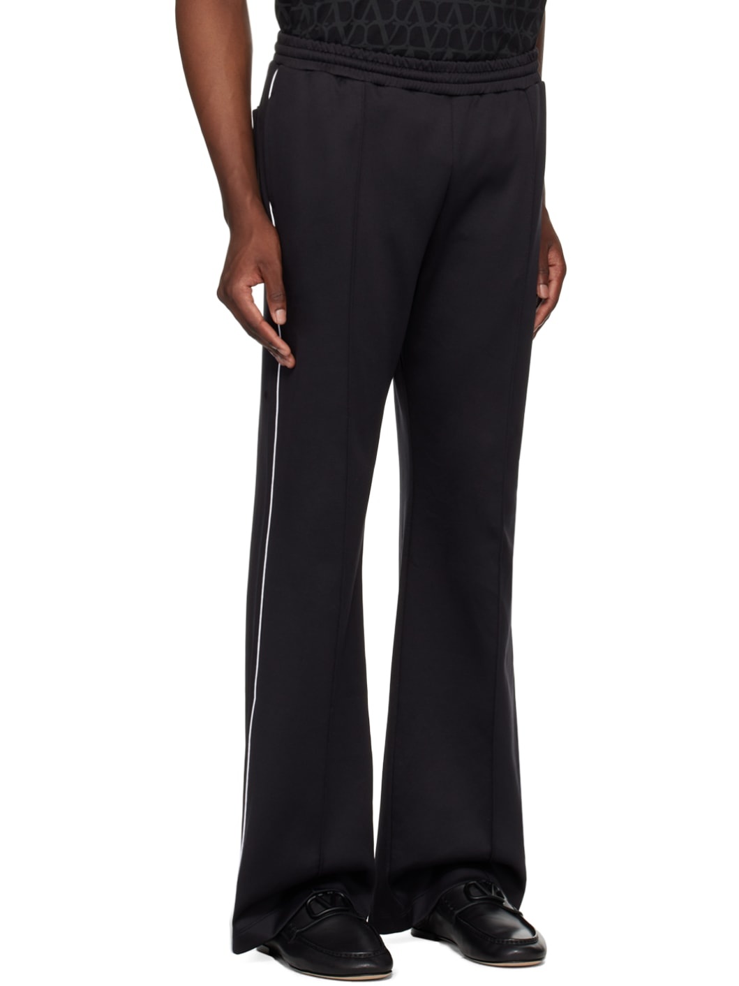 Black Drawstring Sweatpants - 2