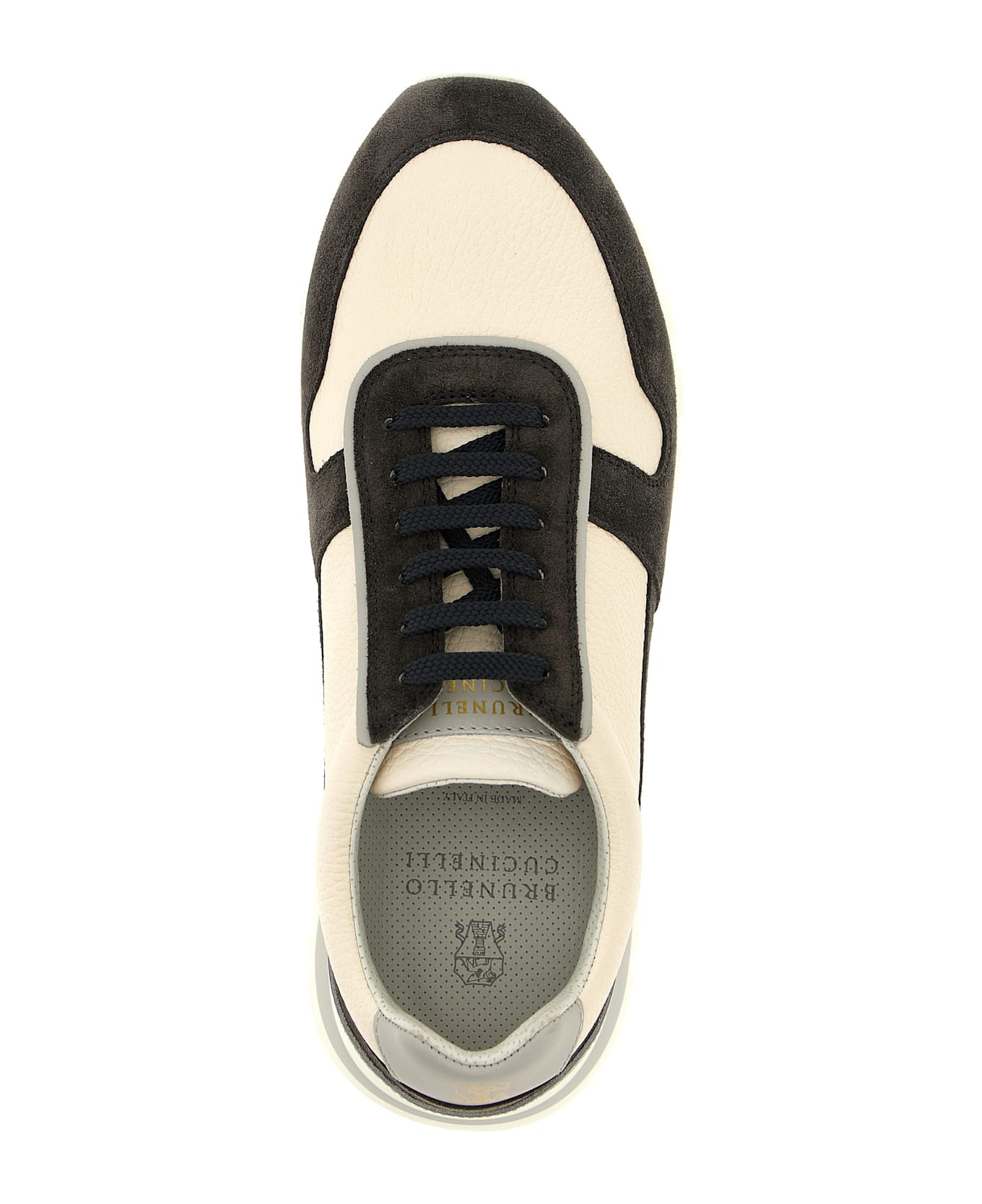 Leather Suede Sneakers - 4