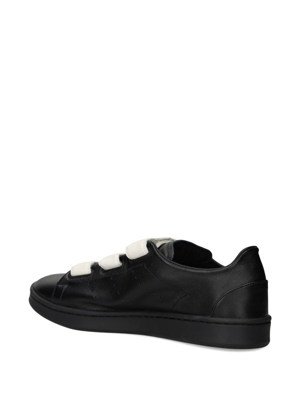 leather strap sneakers - 3