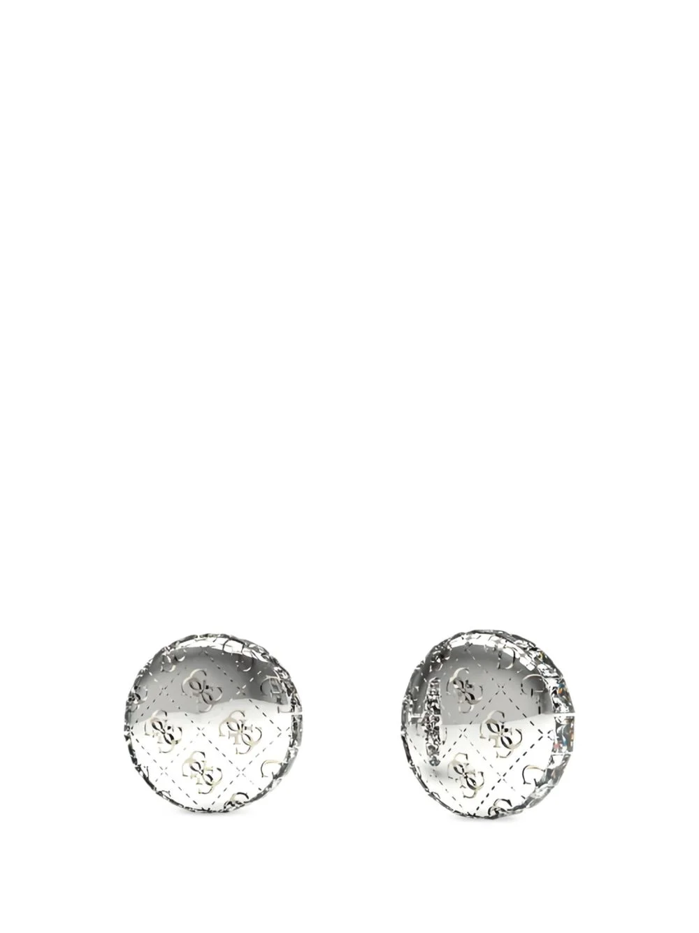 4G crystal-embellished stud earrings - 1
