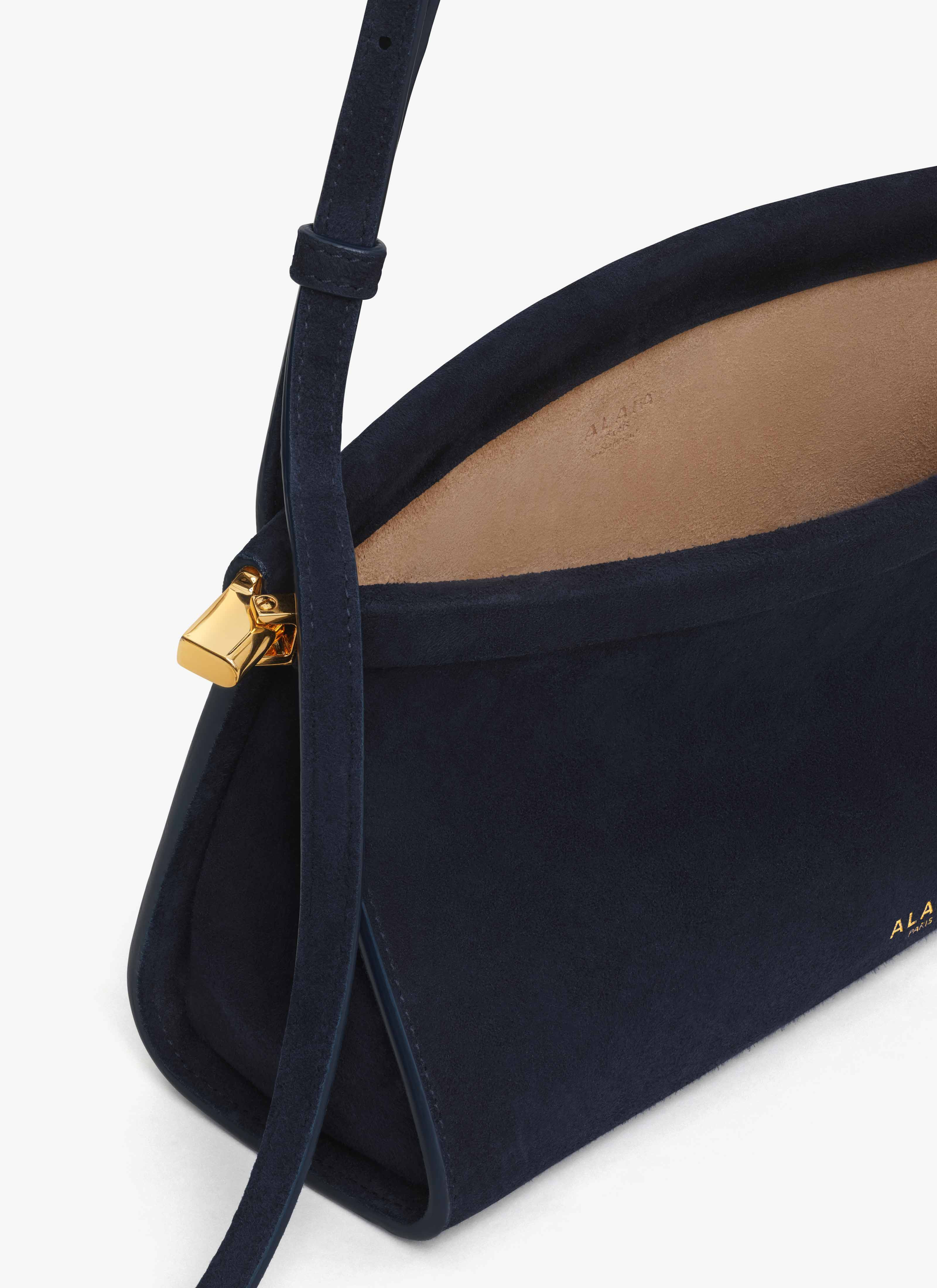 LE CLICK EAST WEST SMALL BAG IN SUEDE - 4