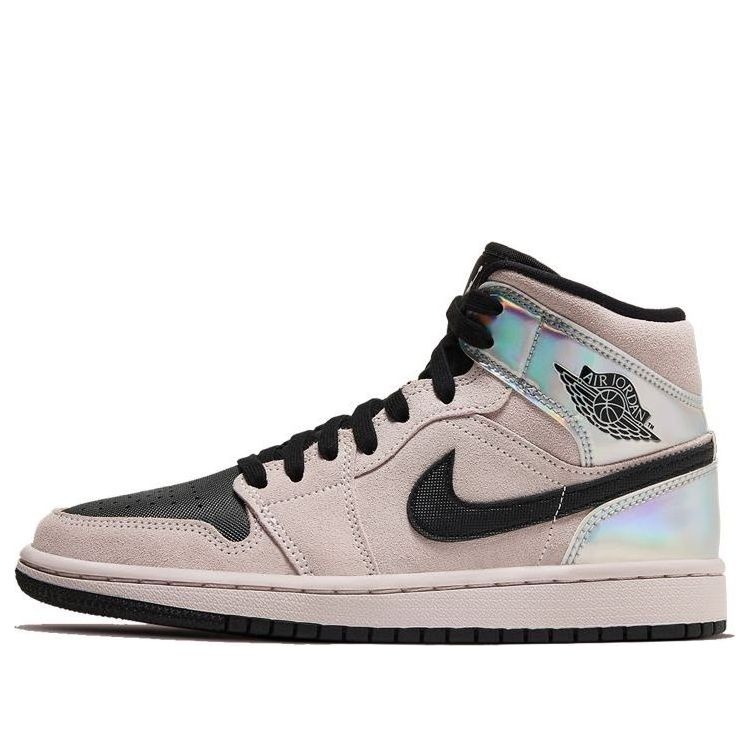 (WMNS) Air Jordan 1 Mid 'Iridescent' BQ6472-602 - 1