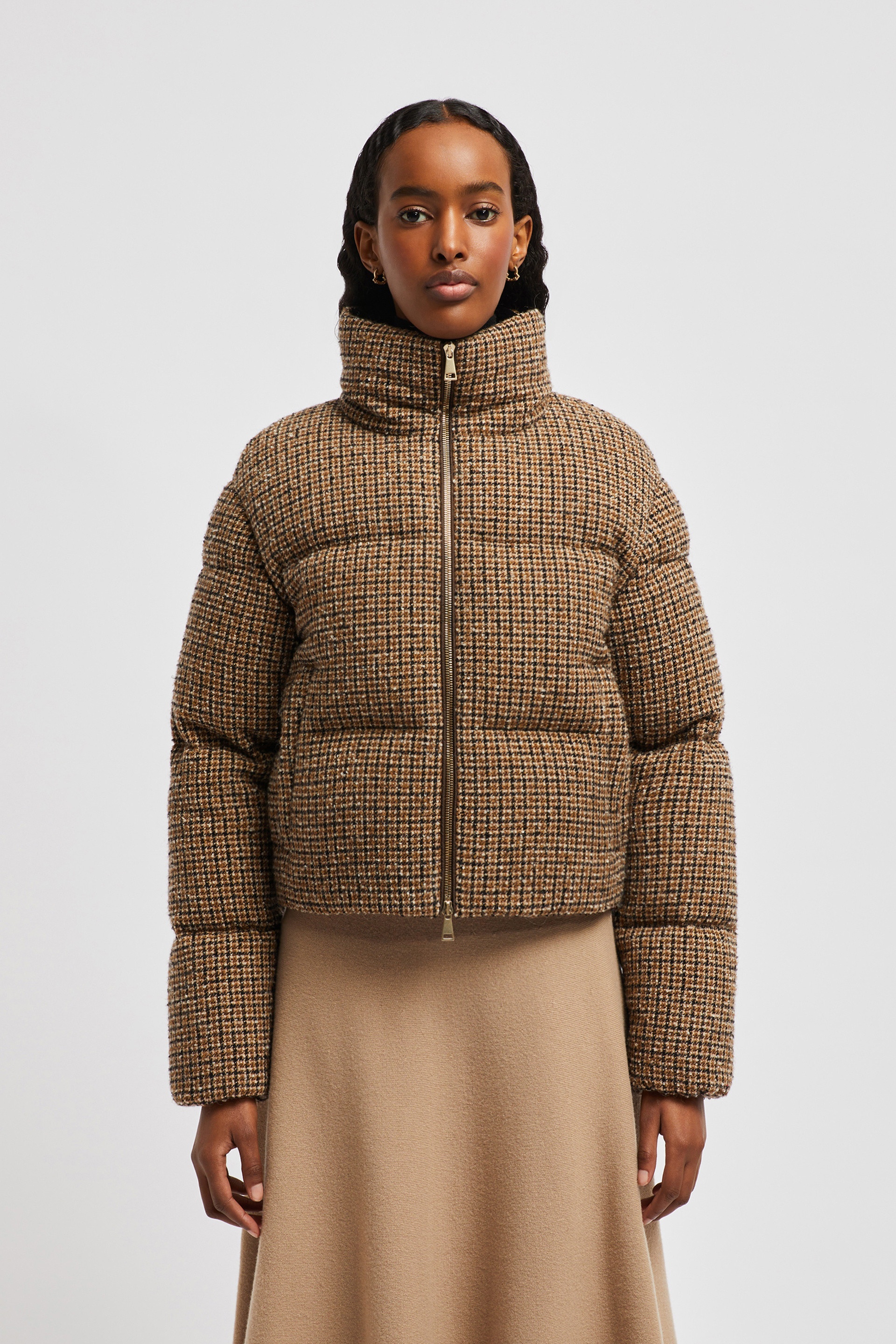 Moncler Seboune Short Down Jacket | REVERSIBLE