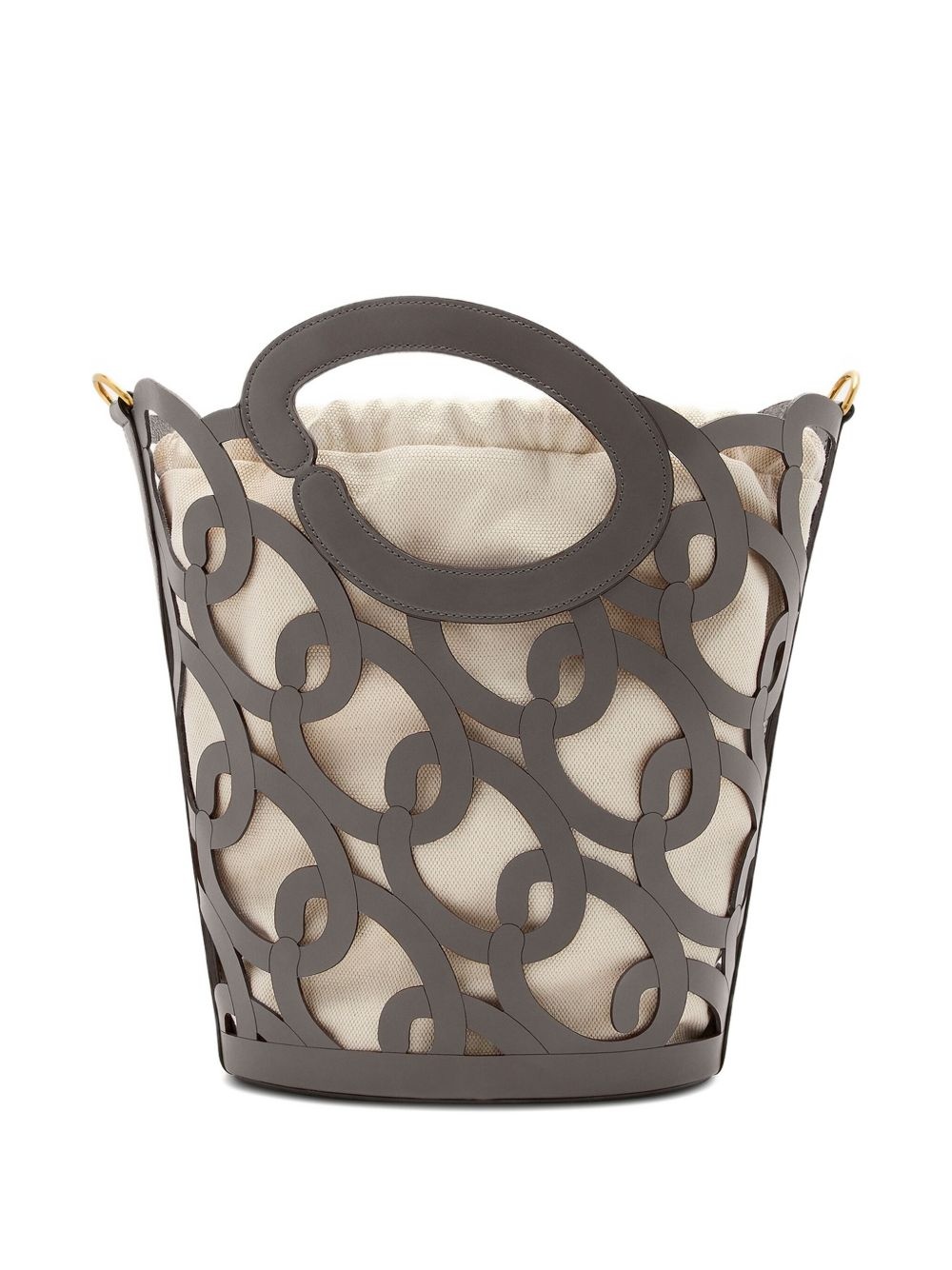 leather tote bag - 2