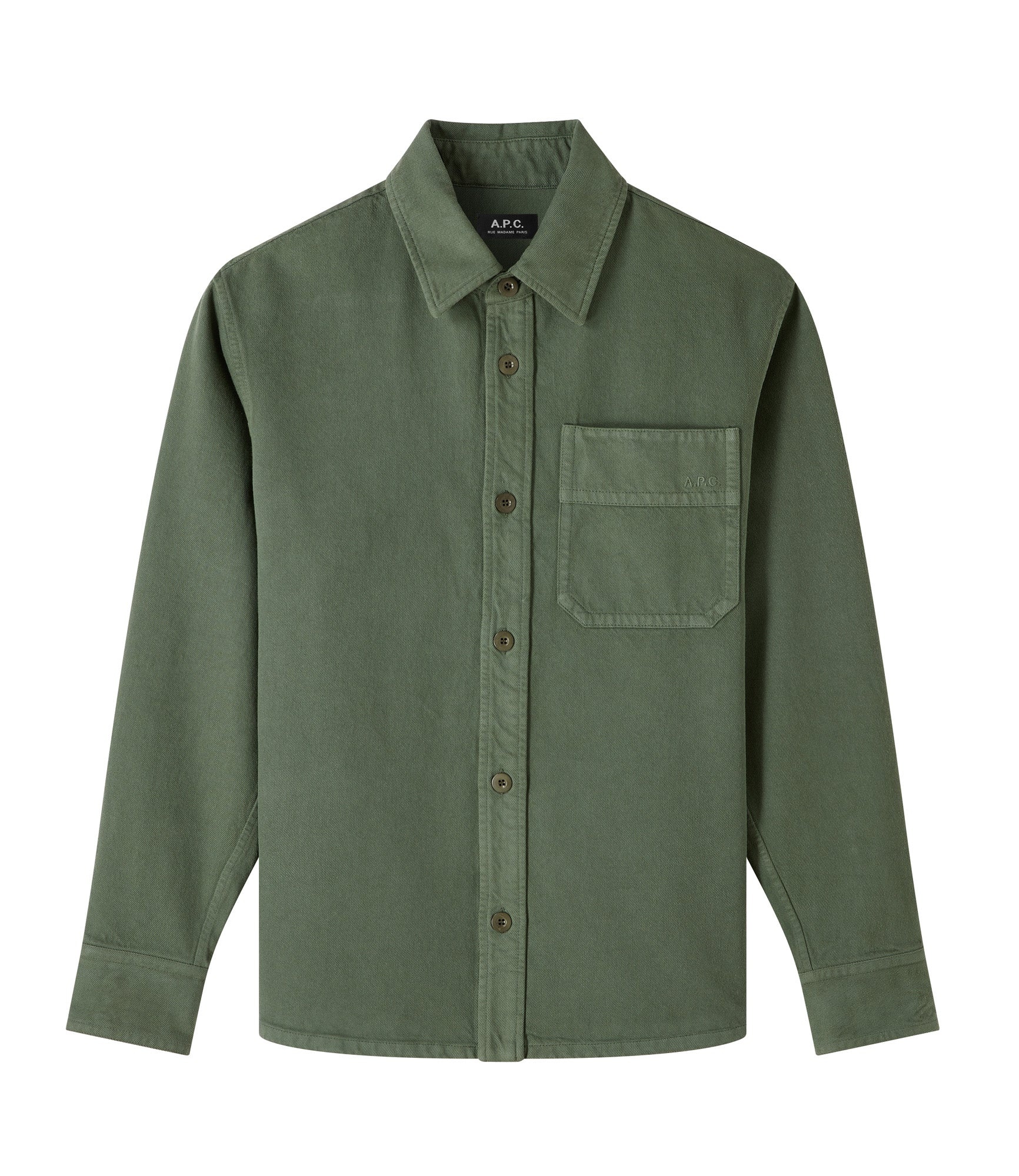 Basile Brodée Poitrine overshirt - 1