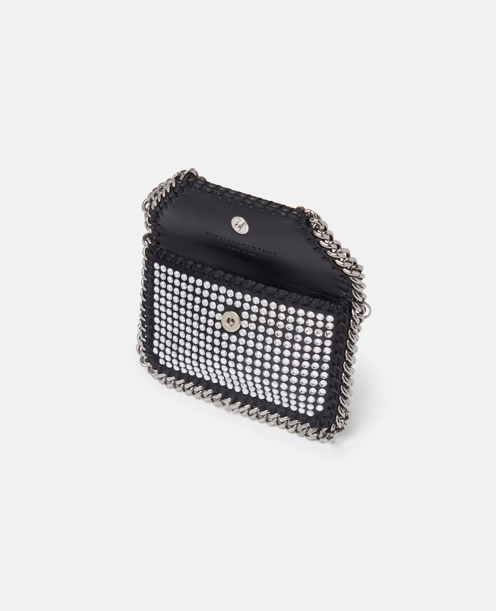 Falabella Crystal Cardholder on Chain - 4