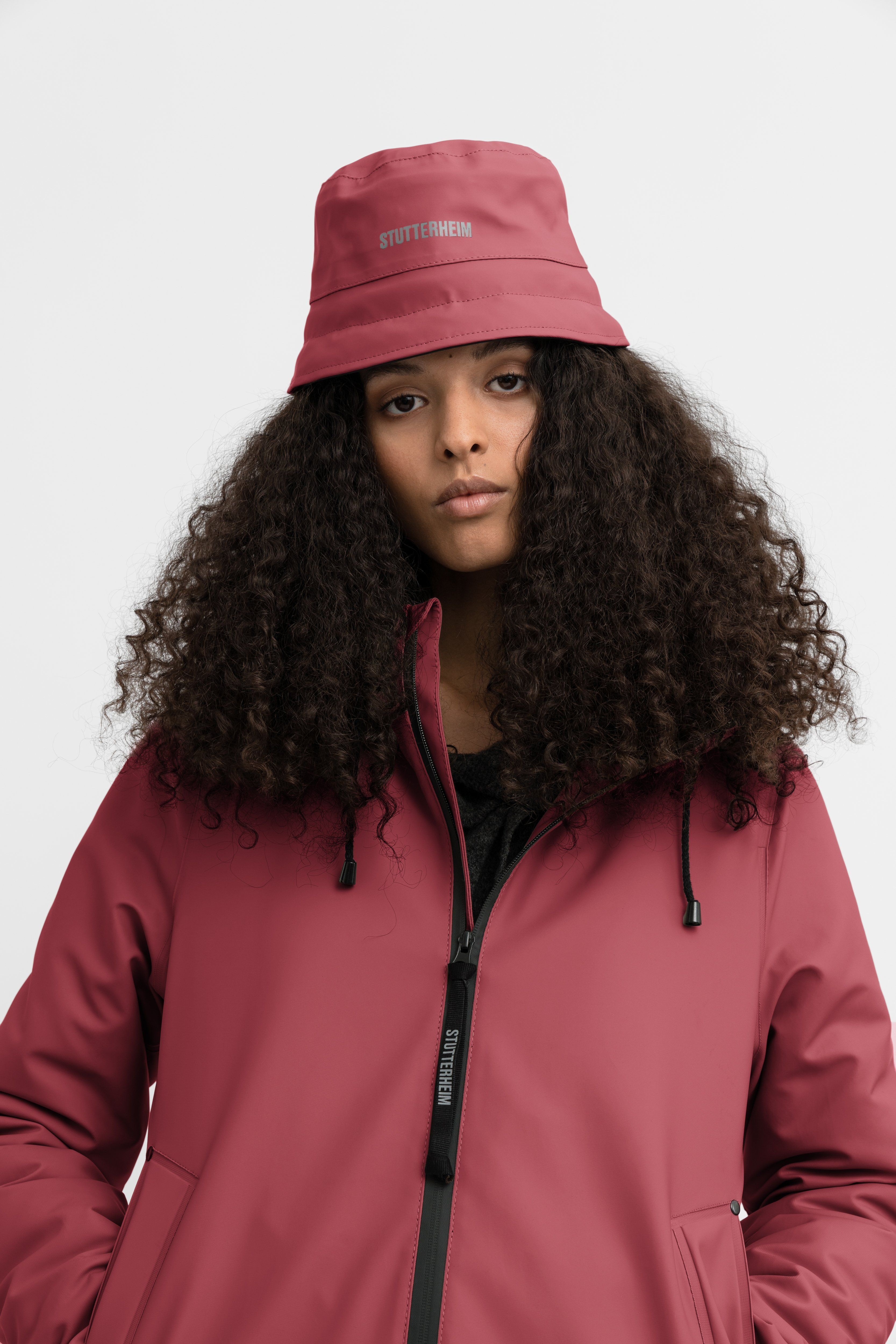 Skärholmen Puffer Bucket Hat Burgundy - 2