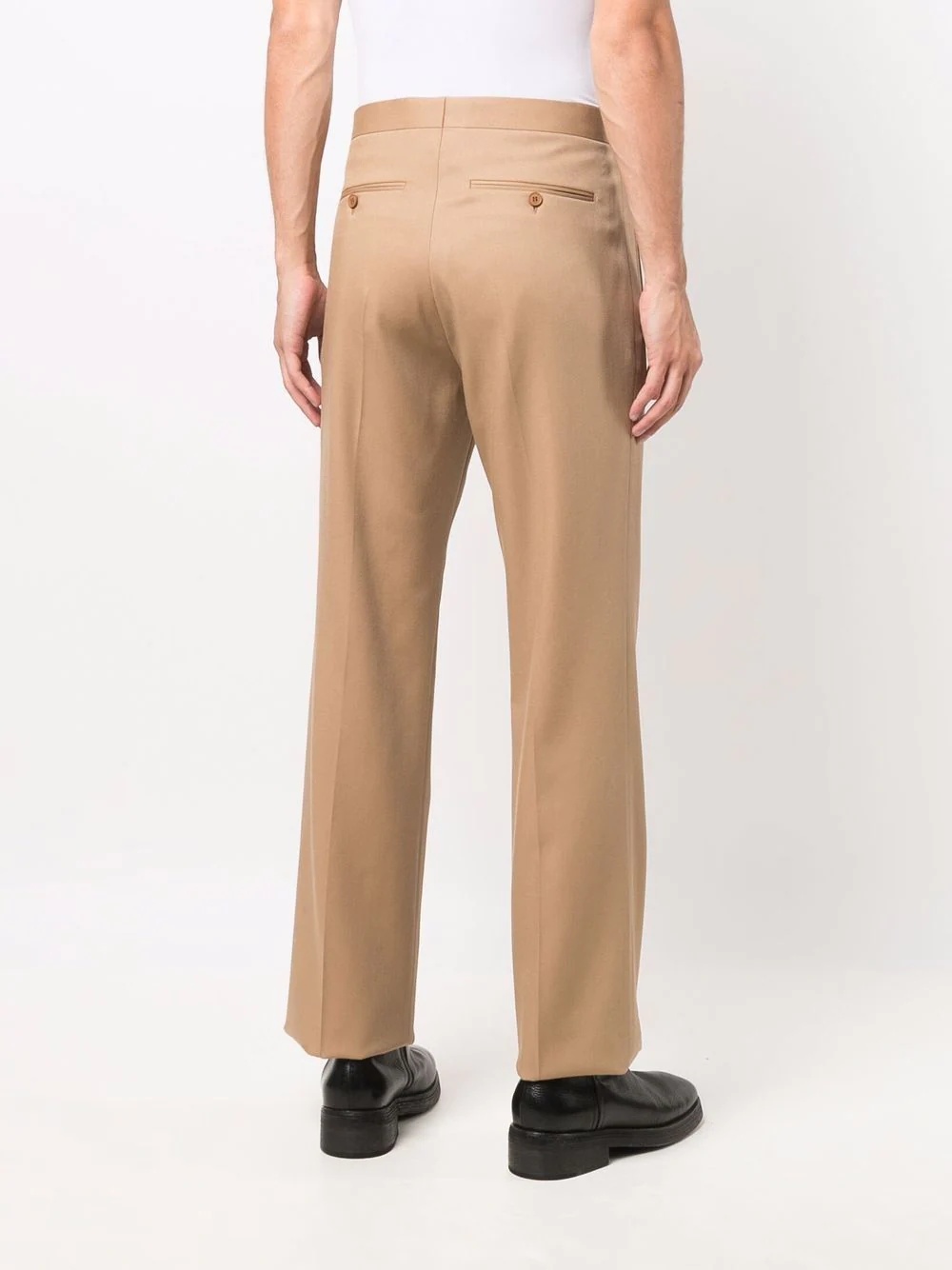 straight-leg trousers - 4